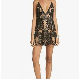 Free People - Night Shimmer Mini Dress